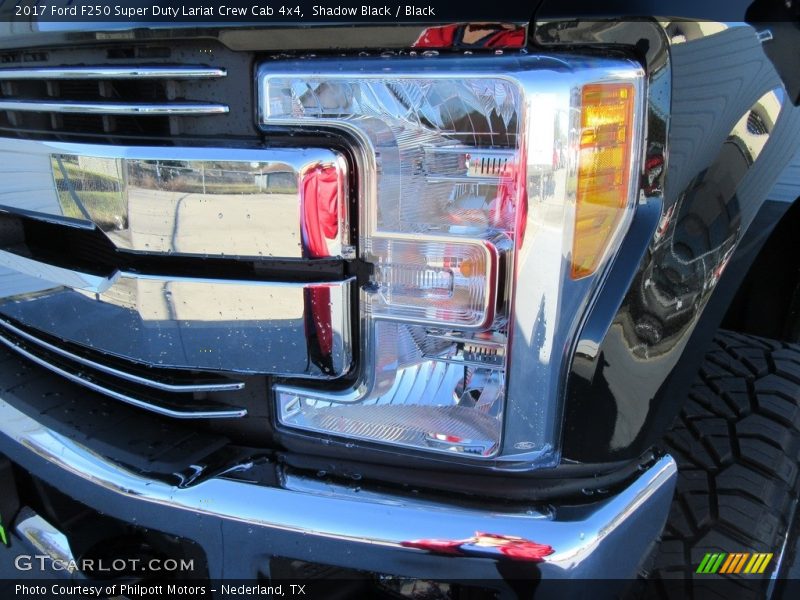 Shadow Black / Black 2017 Ford F250 Super Duty Lariat Crew Cab 4x4