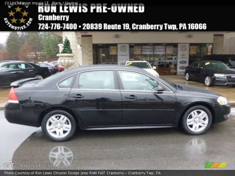 Black / Neutral 2011 Chevrolet Impala LT