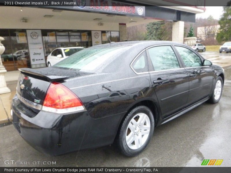 Black / Neutral 2011 Chevrolet Impala LT