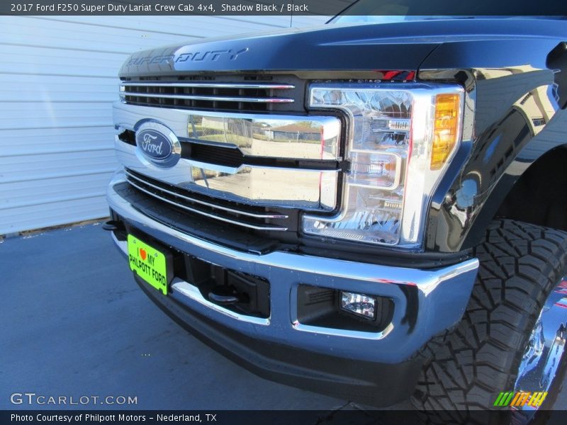 Shadow Black / Black 2017 Ford F250 Super Duty Lariat Crew Cab 4x4
