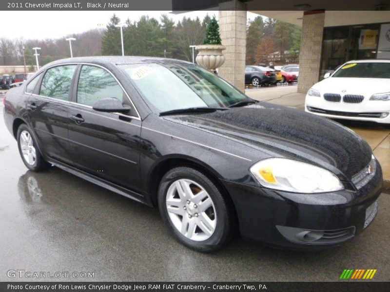 Black / Neutral 2011 Chevrolet Impala LT