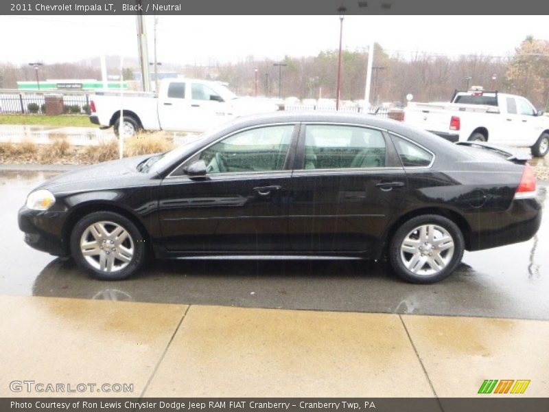 Black / Neutral 2011 Chevrolet Impala LT