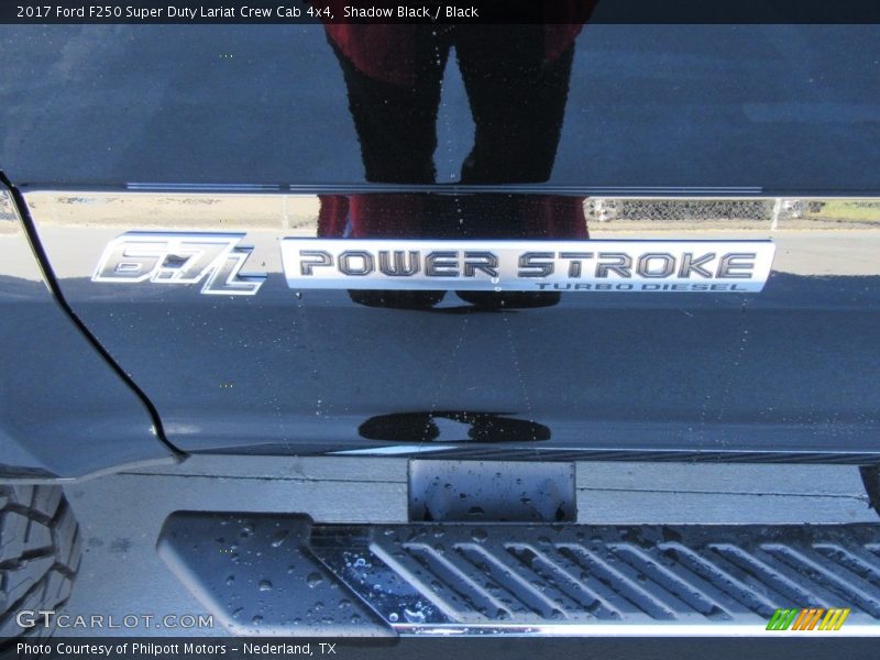 Shadow Black / Black 2017 Ford F250 Super Duty Lariat Crew Cab 4x4