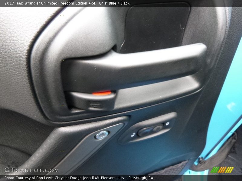 Chief Blue / Black 2017 Jeep Wrangler Unlimited Freedom Edition 4x4