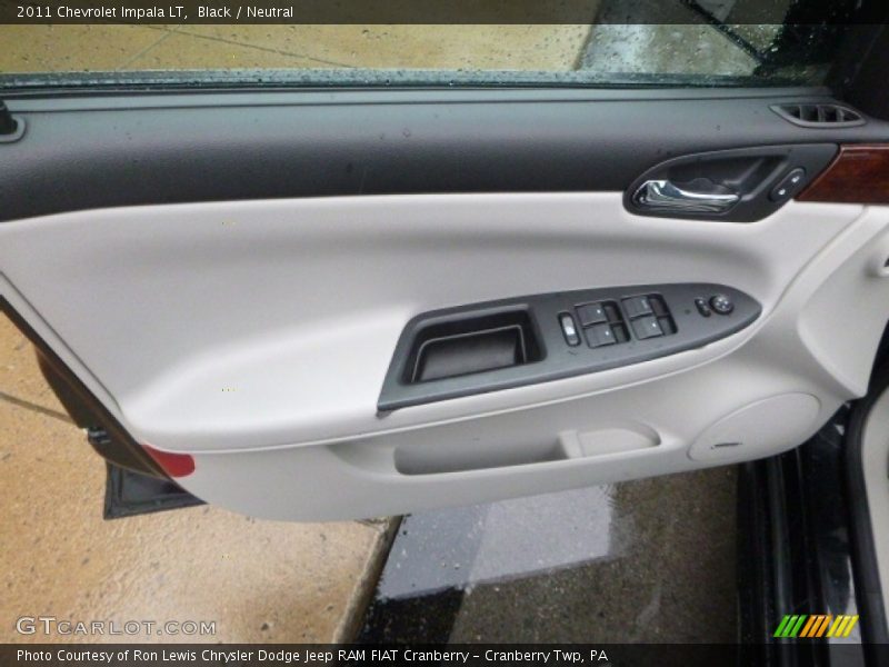 Black / Neutral 2011 Chevrolet Impala LT