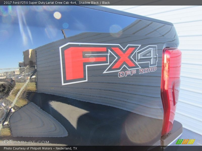 Shadow Black / Black 2017 Ford F250 Super Duty Lariat Crew Cab 4x4