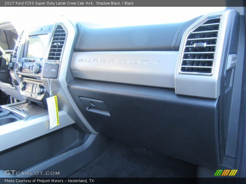 Shadow Black / Black 2017 Ford F250 Super Duty Lariat Crew Cab 4x4