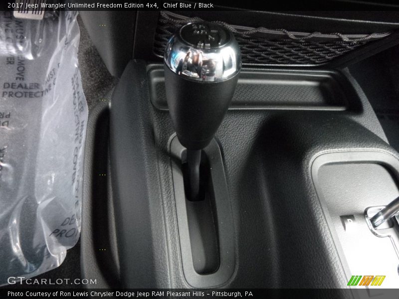 Chief Blue / Black 2017 Jeep Wrangler Unlimited Freedom Edition 4x4