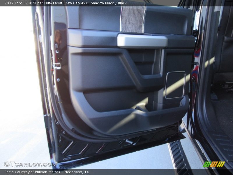 Shadow Black / Black 2017 Ford F250 Super Duty Lariat Crew Cab 4x4