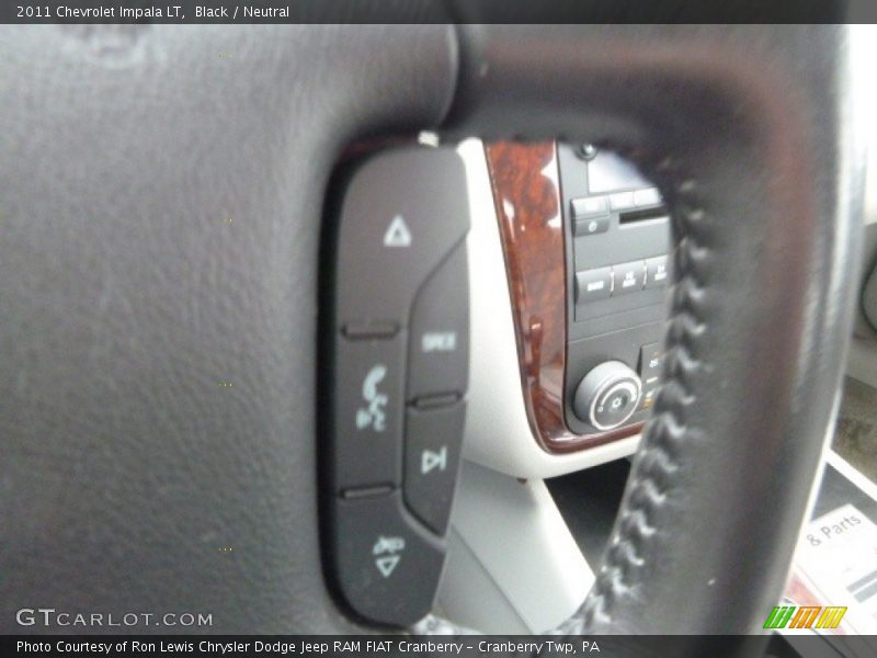 Black / Neutral 2011 Chevrolet Impala LT