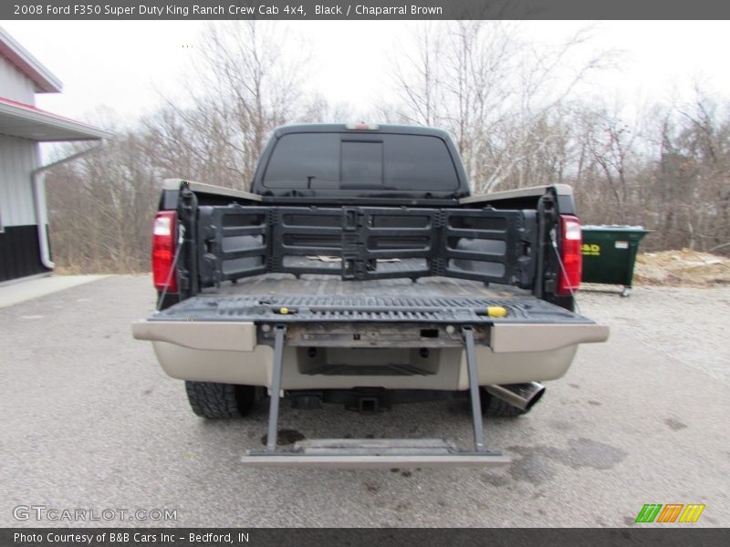 Black / Chaparral Brown 2008 Ford F350 Super Duty King Ranch Crew Cab 4x4