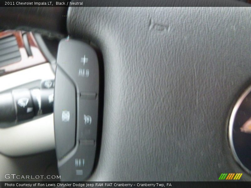 Black / Neutral 2011 Chevrolet Impala LT