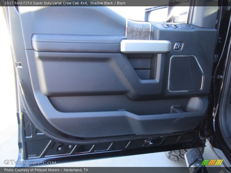 Shadow Black / Black 2017 Ford F250 Super Duty Lariat Crew Cab 4x4