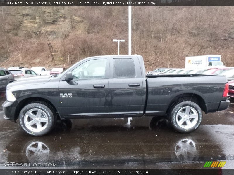  2017 1500 Express Quad Cab 4x4 Brilliant Black Crystal Pearl