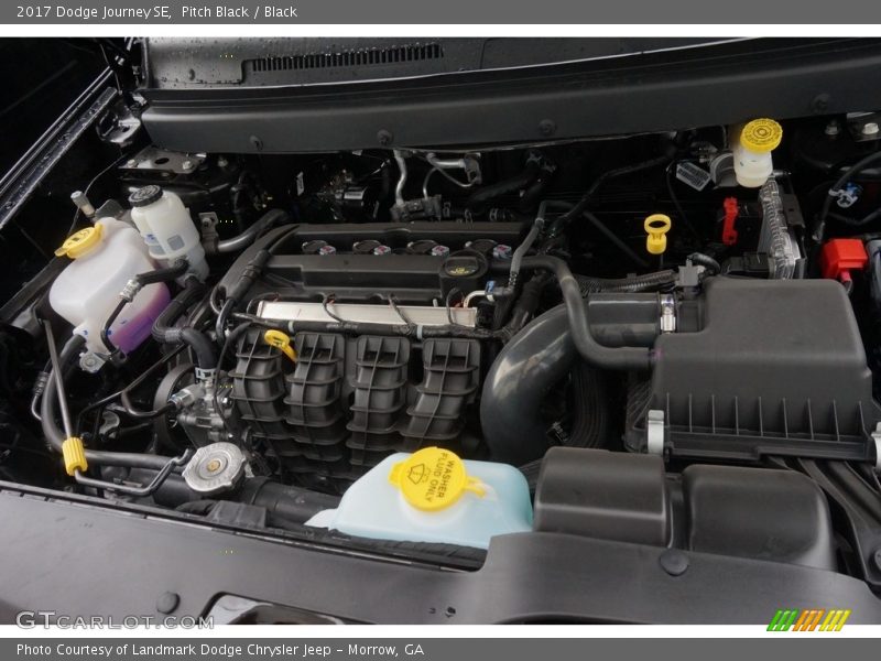 Pitch Black / Black 2017 Dodge Journey SE