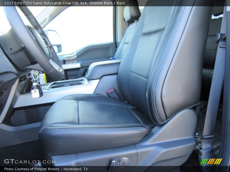Shadow Black / Black 2017 Ford F250 Super Duty Lariat Crew Cab 4x4