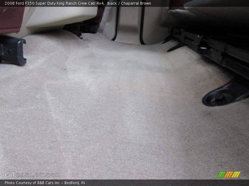 Black / Chaparral Brown 2008 Ford F350 Super Duty King Ranch Crew Cab 4x4
