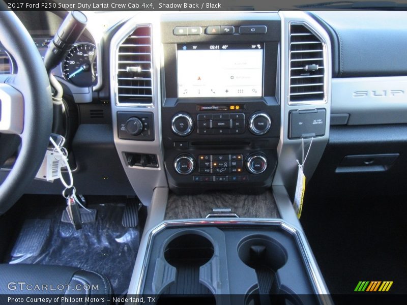 Shadow Black / Black 2017 Ford F250 Super Duty Lariat Crew Cab 4x4