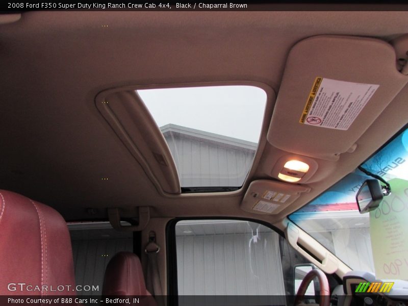 Black / Chaparral Brown 2008 Ford F350 Super Duty King Ranch Crew Cab 4x4