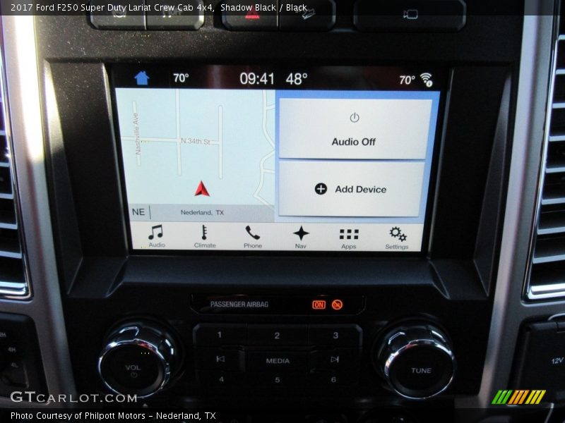 Shadow Black / Black 2017 Ford F250 Super Duty Lariat Crew Cab 4x4