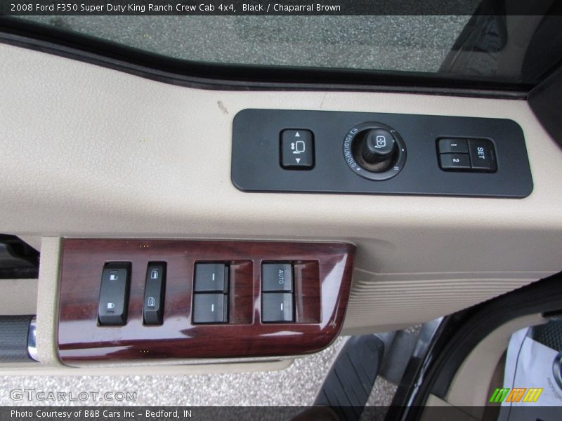 Black / Chaparral Brown 2008 Ford F350 Super Duty King Ranch Crew Cab 4x4