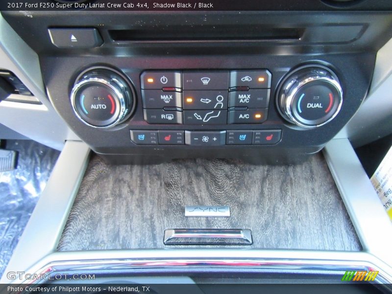 Shadow Black / Black 2017 Ford F250 Super Duty Lariat Crew Cab 4x4