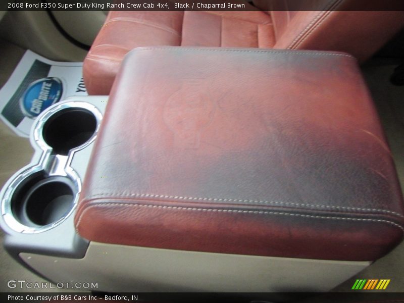 Black / Chaparral Brown 2008 Ford F350 Super Duty King Ranch Crew Cab 4x4