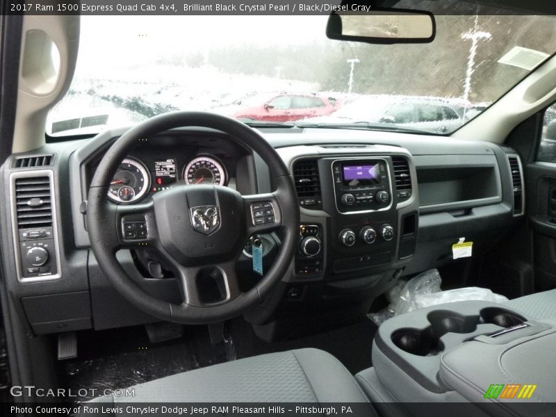 Dashboard of 2017 1500 Express Quad Cab 4x4