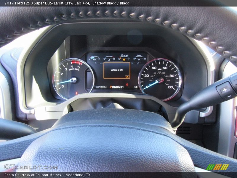 Shadow Black / Black 2017 Ford F250 Super Duty Lariat Crew Cab 4x4