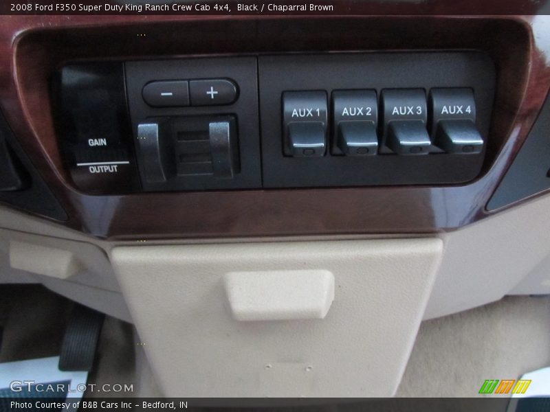 Black / Chaparral Brown 2008 Ford F350 Super Duty King Ranch Crew Cab 4x4