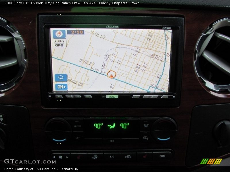 Black / Chaparral Brown 2008 Ford F350 Super Duty King Ranch Crew Cab 4x4