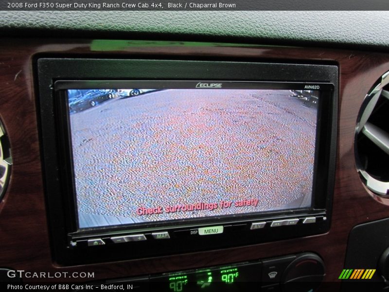 Black / Chaparral Brown 2008 Ford F350 Super Duty King Ranch Crew Cab 4x4