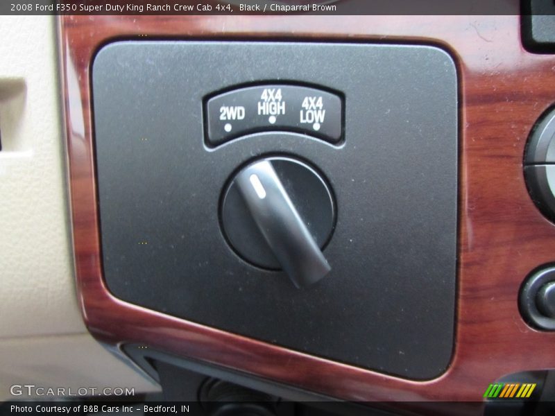 Black / Chaparral Brown 2008 Ford F350 Super Duty King Ranch Crew Cab 4x4