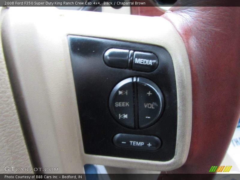 Black / Chaparral Brown 2008 Ford F350 Super Duty King Ranch Crew Cab 4x4