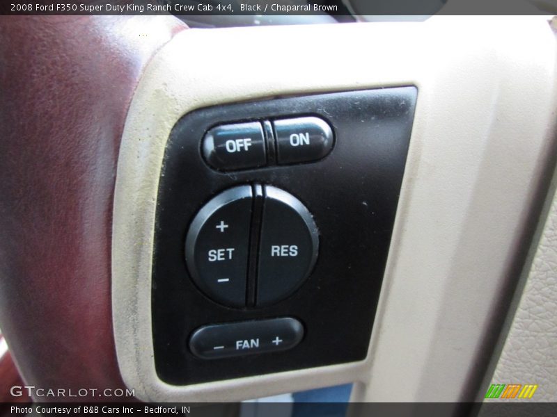 Black / Chaparral Brown 2008 Ford F350 Super Duty King Ranch Crew Cab 4x4