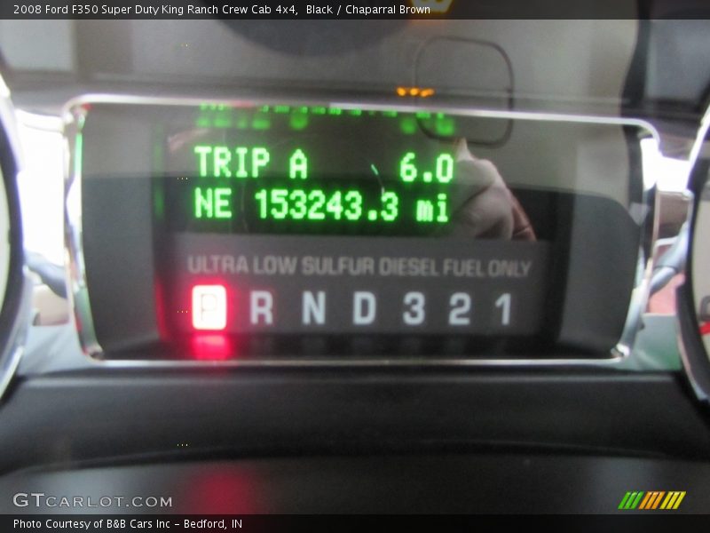 Black / Chaparral Brown 2008 Ford F350 Super Duty King Ranch Crew Cab 4x4