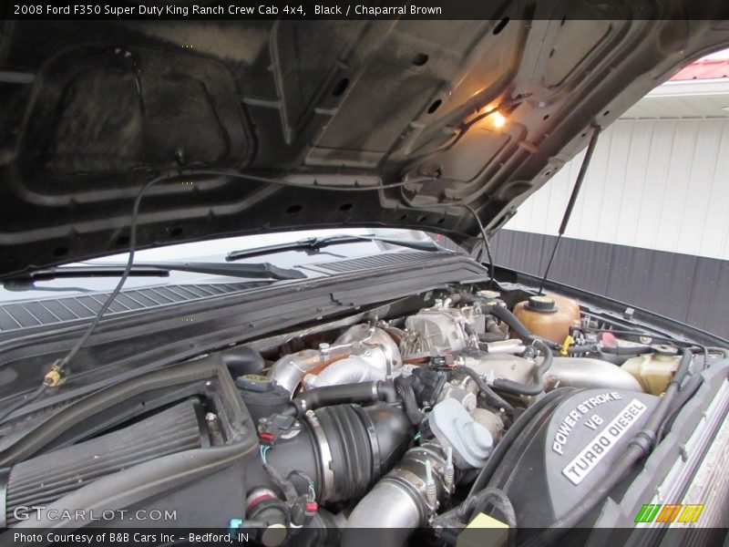 Black / Chaparral Brown 2008 Ford F350 Super Duty King Ranch Crew Cab 4x4