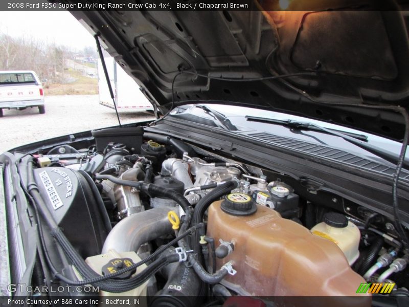 Black / Chaparral Brown 2008 Ford F350 Super Duty King Ranch Crew Cab 4x4