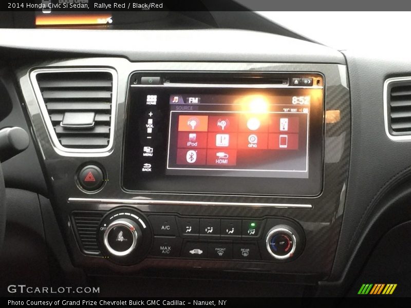 Rallye Red / Black/Red 2014 Honda Civic Si Sedan