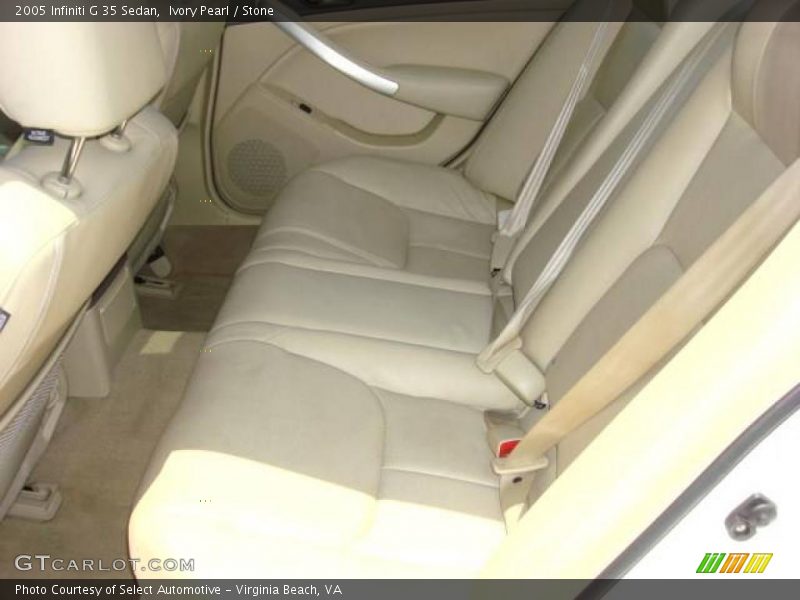 Ivory Pearl / Stone 2005 Infiniti G 35 Sedan