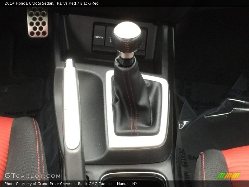 Rallye Red / Black/Red 2014 Honda Civic Si Sedan