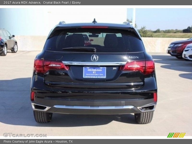 Crystal Black Pearl / Ebony 2017 Acura MDX Advance