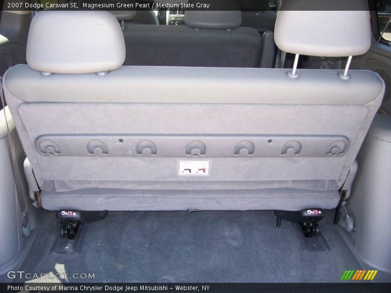 Magnesium Green Pearl / Medium Slate Gray 2007 Dodge Caravan SE