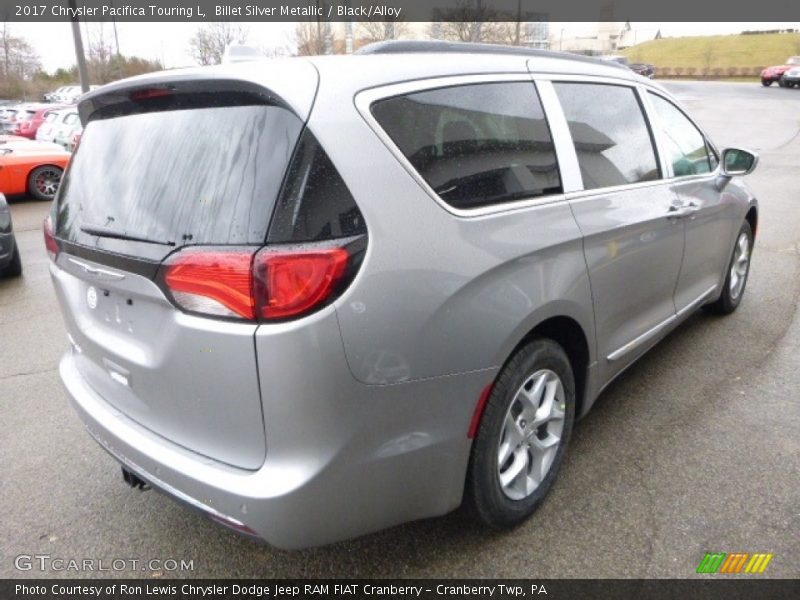 Billet Silver Metallic / Black/Alloy 2017 Chrysler Pacifica Touring L