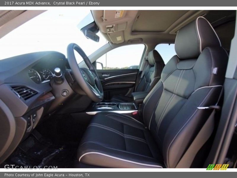 Front Seat of 2017 MDX Advance