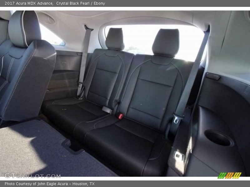 Rear Seat of 2017 MDX Advance