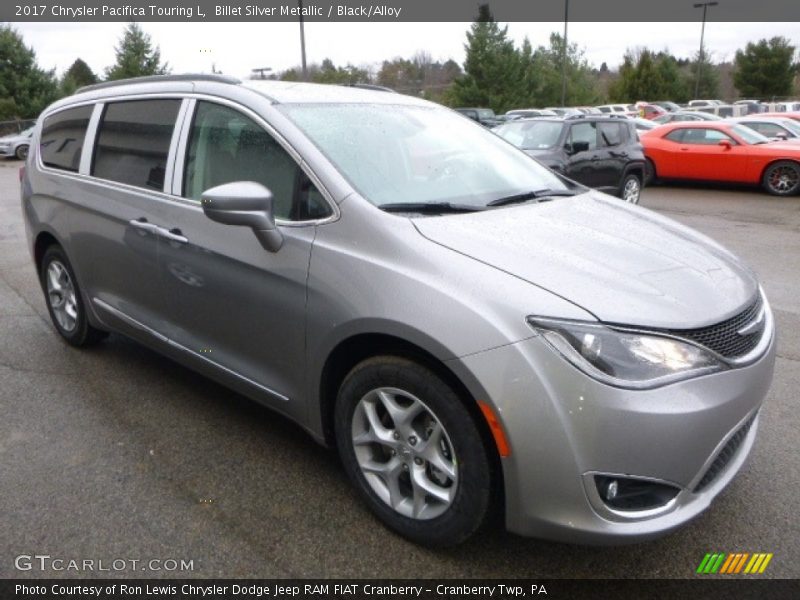 Billet Silver Metallic / Black/Alloy 2017 Chrysler Pacifica Touring L