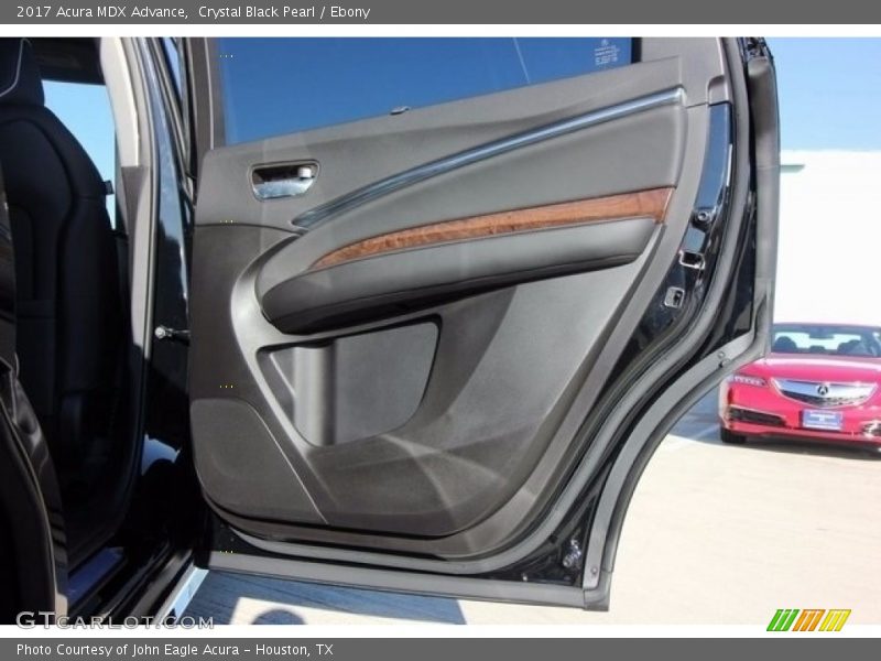 Crystal Black Pearl / Ebony 2017 Acura MDX Advance