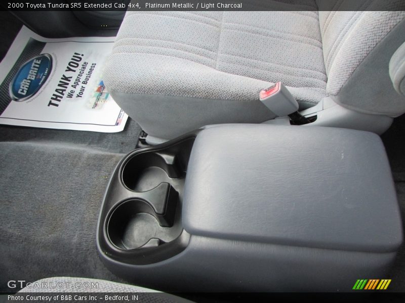 Platinum Metallic / Light Charcoal 2000 Toyota Tundra SR5 Extended Cab 4x4