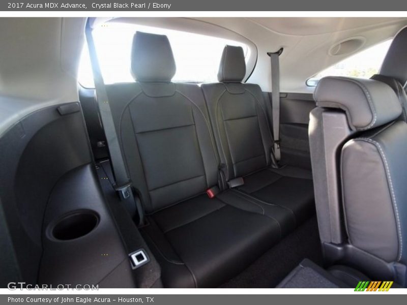Rear Seat of 2017 MDX Advance